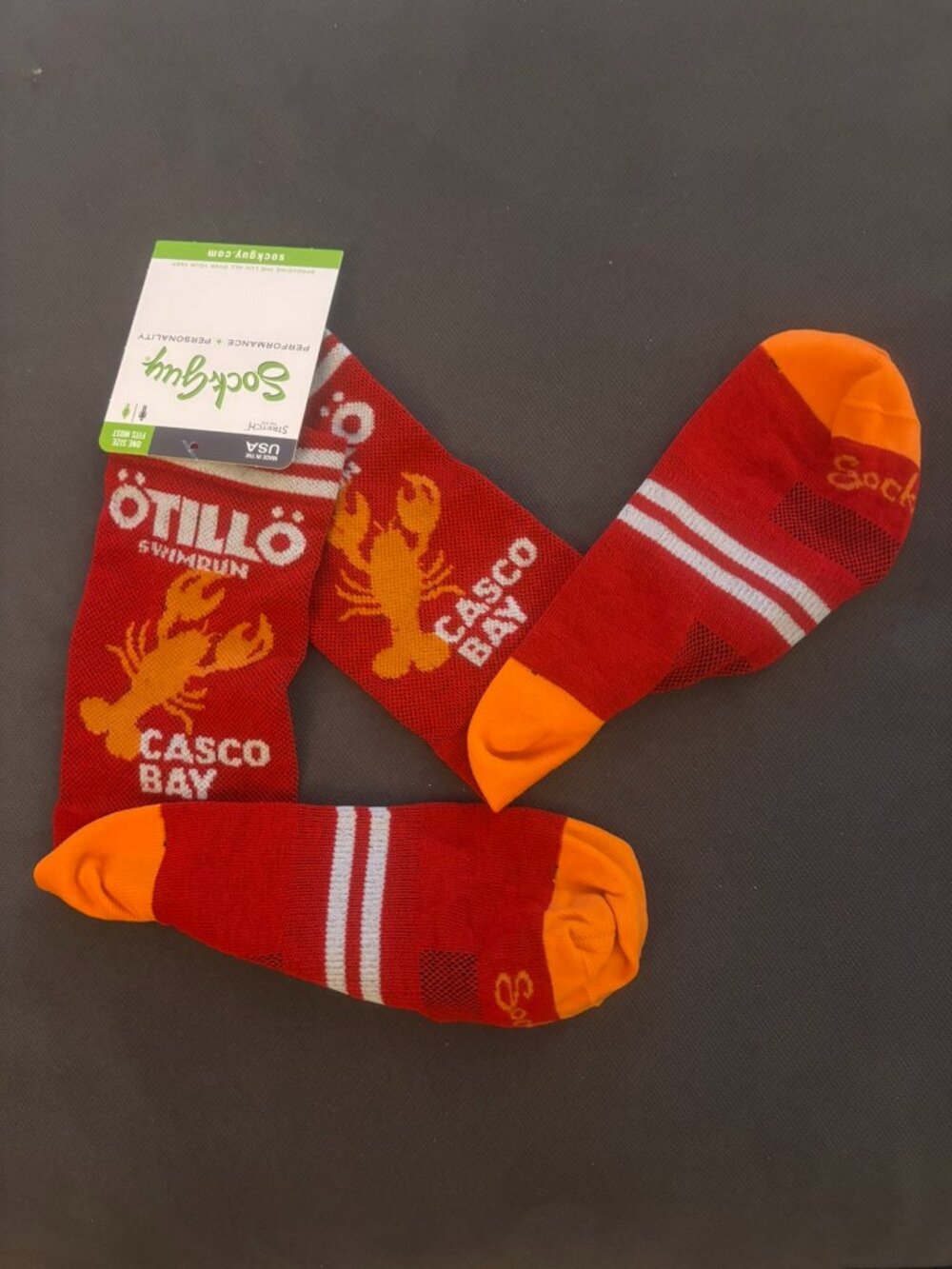 ÖTILLÖ SwimRun Casco Bay Socks - NWT